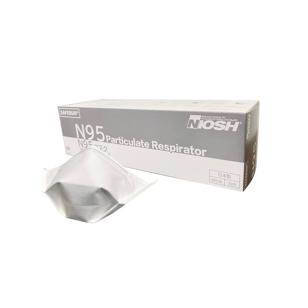 桃福専用 Amazon.co.jp: [セーフラン] 日本製 N95マスク 米国NIOSH承認